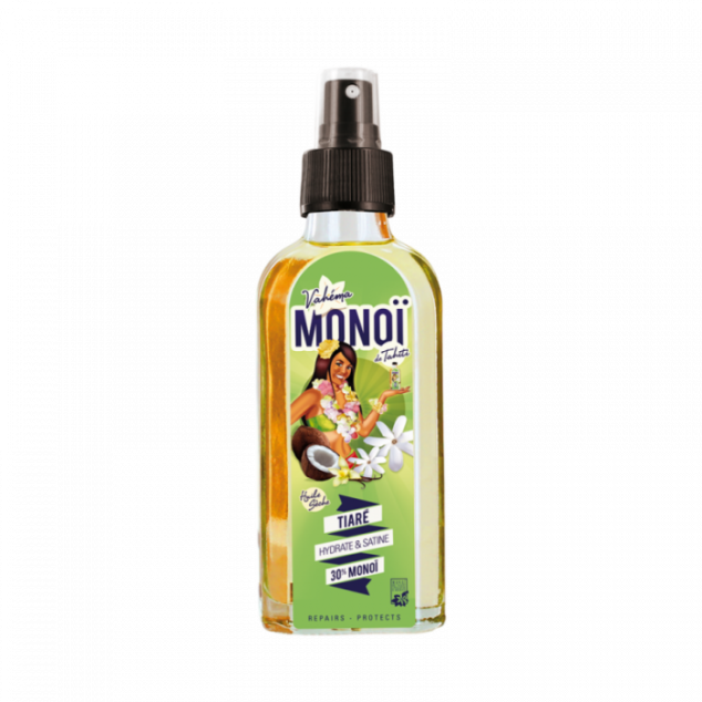 VAHEMA MONOI DE TAHITI TIARÉ 30% MONOI HUILE SÈCHE 100ML