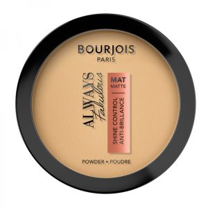 BOURJOIS ALWAYS FABULOUS POUDRE MATTE COMPACTE 215 GOLDEN VANILLA