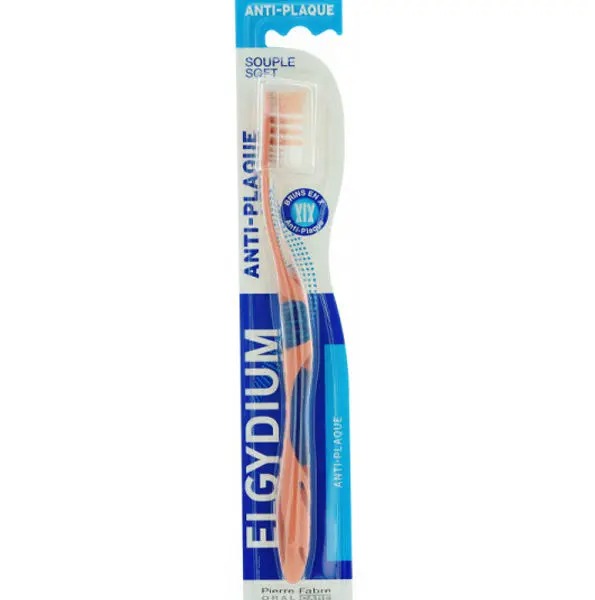 ELGYDIUM ANTI-PLAQUE BROSSE À DENTS SOUPLE