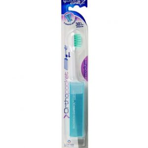 ELGYDIUM CLINIC ORTHOPOCKET X BROSSE À DENTS MEDIUM