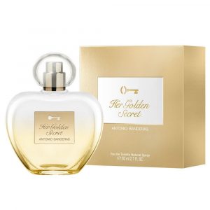 ANTONIO BANDERAS HER GOLDEN SECRET EAU DE TOILETTE 80ML