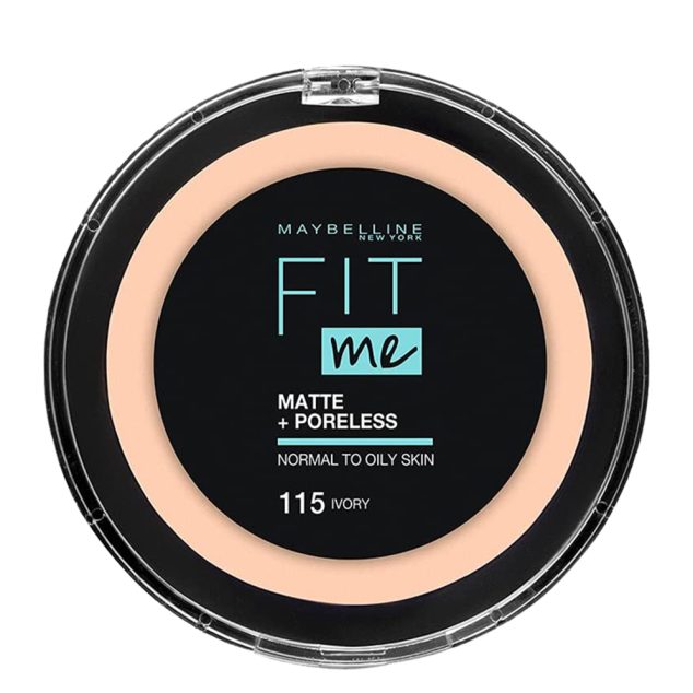 MAYBELLINE FIT ME MATTE & PORELESS POUDRE MATIFIANTE 115 IVORY