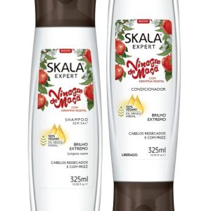 SKALA VINEGRE DE POMME KIT SHAMPOOING + CONDITIONER 325ML