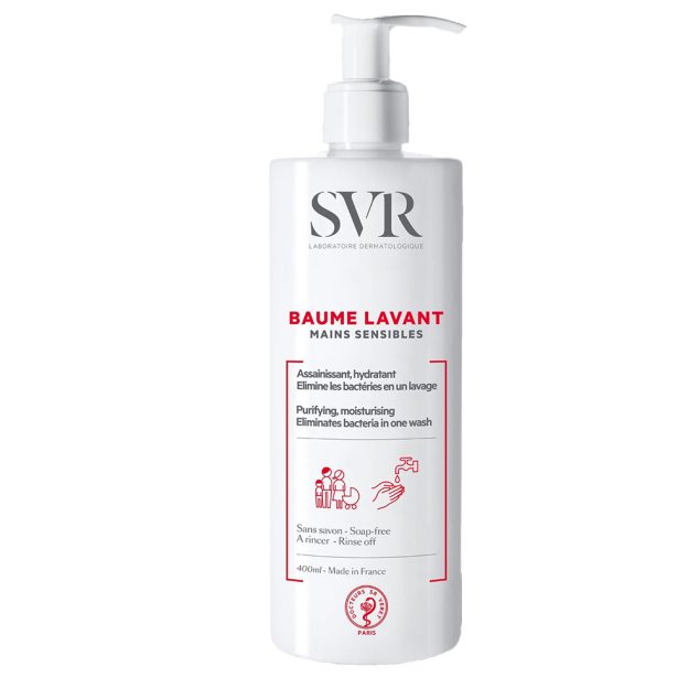SVR BAUME LAVANT MAINS SENSIBLES 400ML