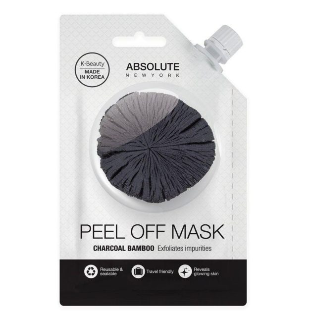 ABSOLUTE PEEL OFF MASQUE VISAGE CHARCOAL BAMBOO