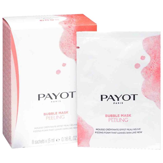 PAYOT BUBBLE MASK PEELING MASQUE 8 SACHETS x5ML