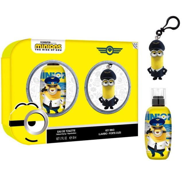 ILLUMINATION MINIONS THE RISE OF GRU EAU DE TOILETTE 50ML + PORTE-CLÉS