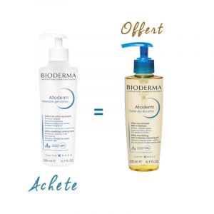 BIODERMA ATODERM INTENSIVE GEL-CRÈME 200ML + HUILE DE DOUCHE PACK