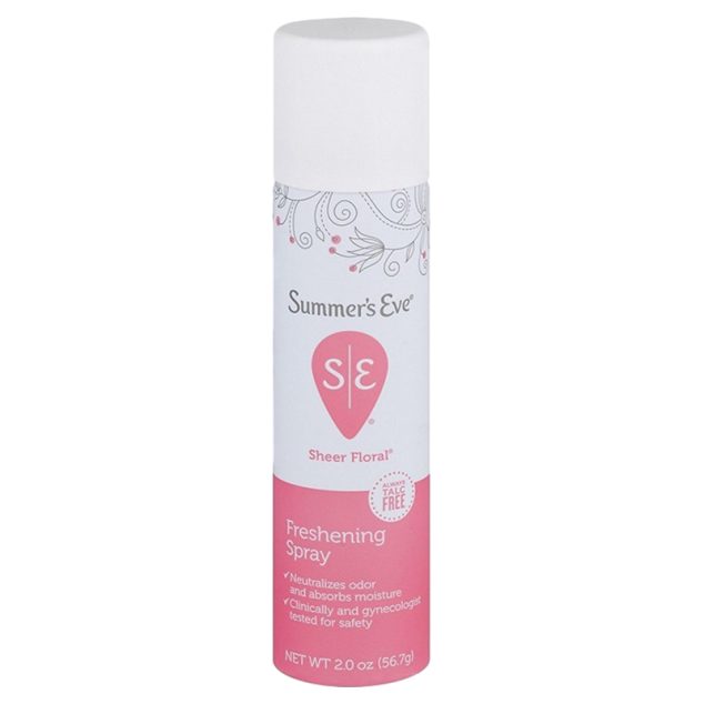 SUMMER'S EVE SPRAY RAFRAICHISSANT SHEER FLORAL 56.7G
