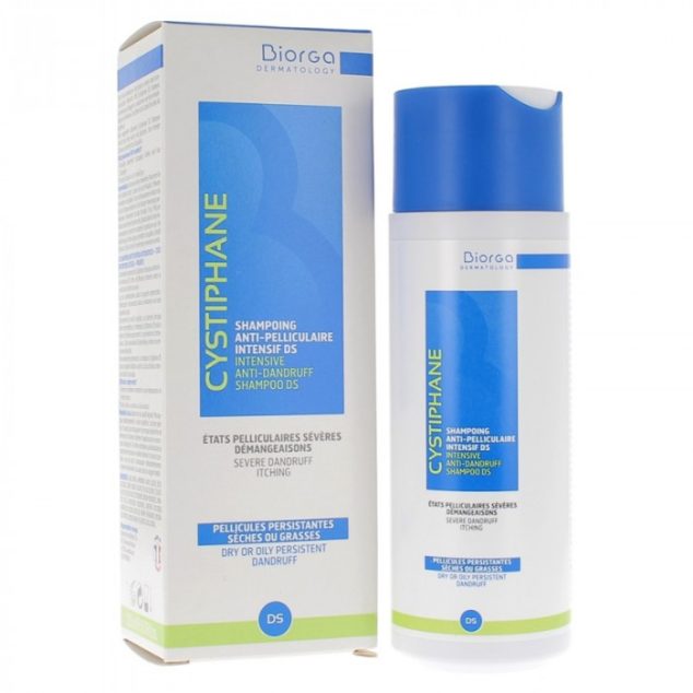 BIORGA CYSTIPHANE SHAMPOING ANTI-PELLICULAIRE INTENSIF DS 200ML