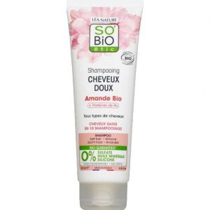 SO BIO SHAMPOOING CHEVEUX DOUX LAIT D'AMANDE BIO 250ML