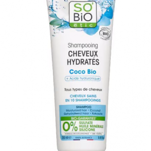 SO BIO SHAMPOOING CHEVEUX HYDRATÉS COCO BIO 250ML