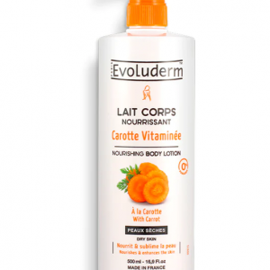 EVOLUDERM LAIT CORPS NOURRISSANT CAROTTE VITAMINÉE 500ML