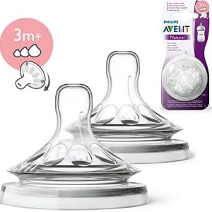 AVENT 2 TÉTINES NATURAL DÉBIT VARIABLE 3M+