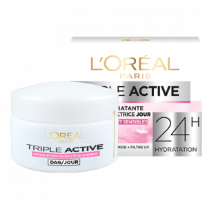 L'ORÉAL TRIPLE ACTIVE CRÈME DE JOUR PEAUX SÈCHES ET SENSIBLES 50ML