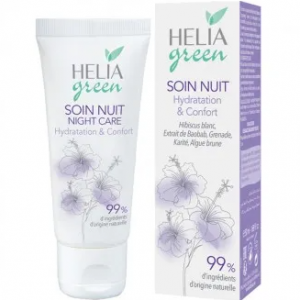 HELIABRINE HELIA GREEN SOIN NUIT HYDRATATION ET CONFORT 50ML