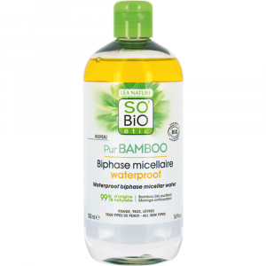 SO BIO BIPHASE MICELLAIRE PUR BAMBOO WATERPROOF 500ML