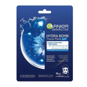 GARNIER HYDRA BOMB MASQUE HYDRATANT REPARANT TISSUE NUIT 32G