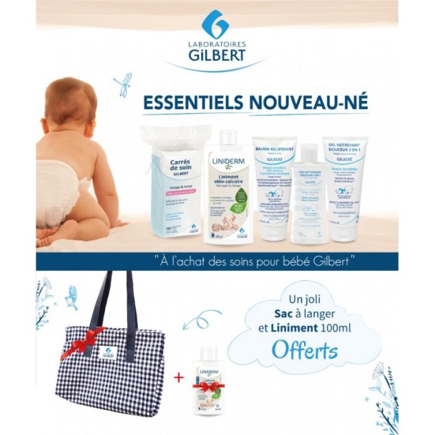 GILBERT ESSENTIELS NOUVEAU-NÉ PACK