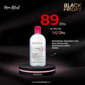 BIODERMA SENSIBIO H2O EAU MICELLAIRE DÉMAQUILLANTE 500ML