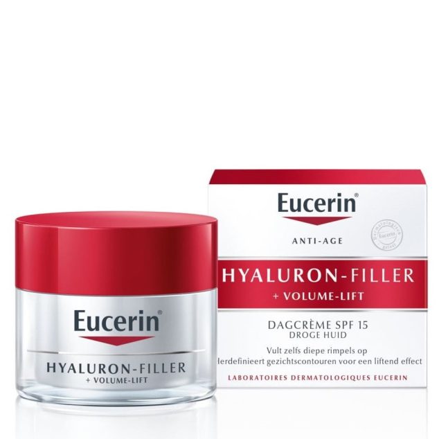EUCERIN HYALURON-FILLER + VOLUME-LIFT SOIN DE JOUR SPF15 50ML