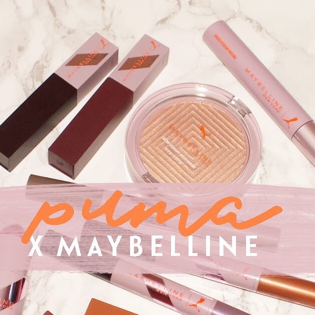 MAYBELLINE PUMA PACK RAL SUPERSTAY 12 UNSTOPPABLE + HIGHLIGHTER + MASCARA