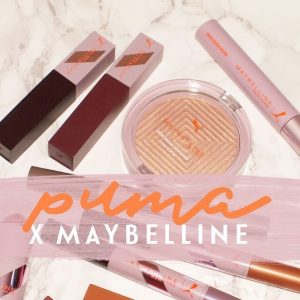 MAYBELLINE PUMA PACK RAL SUPERSTAY 13 FIERCE + HIGHLIGHTER + MASCARA