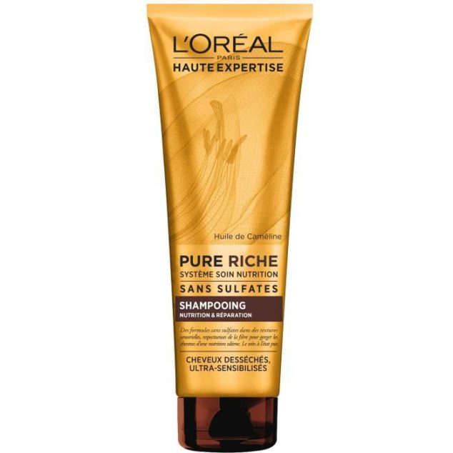 L'ORÉAL PURE RICHE SHAMPOOING NUTRITION ET RÉPARATION 250ML