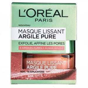 L'ORÉAL MASQUE LISSANT ARGILE PURE EXFOLIANT 50ML