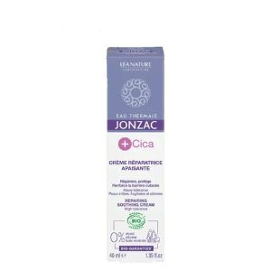 LÉA NATURE EAU THERMALE JONZAC +CICA CRÈME RÉPARATRICE APAISANTE BIO 40ML
