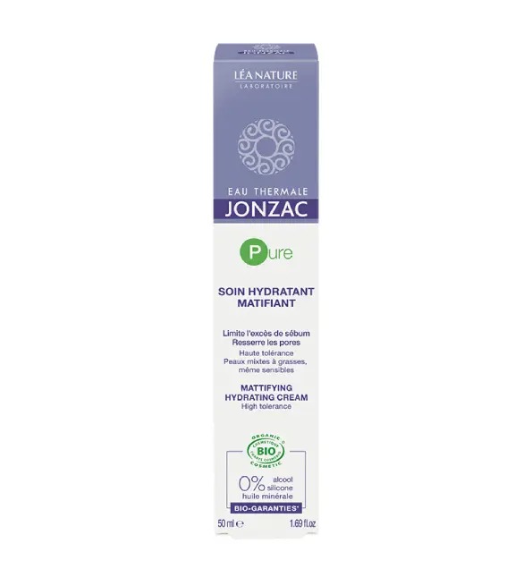 LÉA NATURE EAU THERMALE JONZAC PURE SOIN HYDRATANT MATIFIANT 50ML