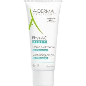 A-DERMA PHYS-AC HYDRA CRÈME HYDRATANTE COMPENSATRICE 40ML