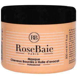 ROSE BAIE MASQUE CHEVEUX BOUCLÉS x HUILE D'AVOCAT 500ML