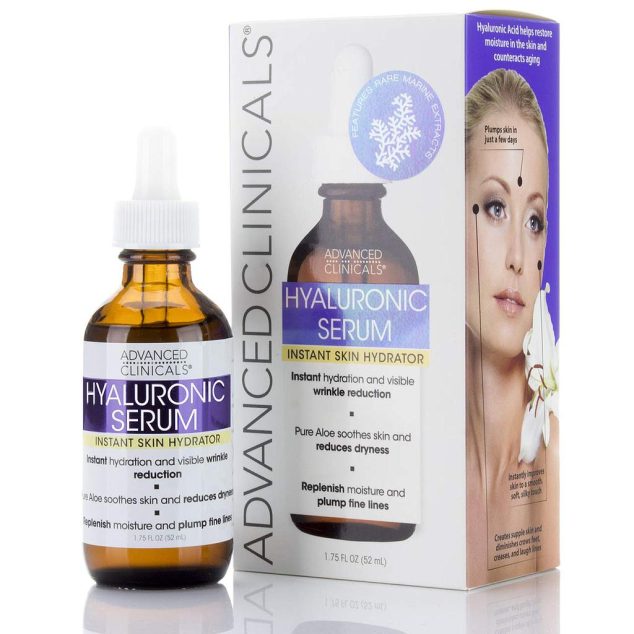 ADVANCED CLINICALS SÉRUM HYDRATANT À L'ACIDE HYALURONIQUE 52ML