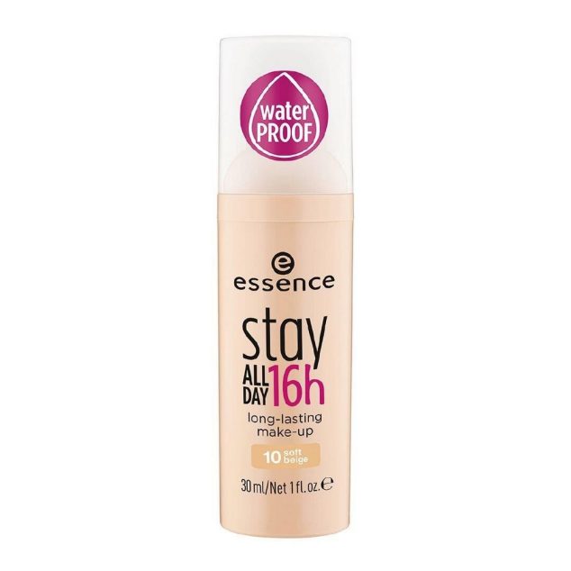 ESSENCE STAY ALL DAY 16H FOND DE TEINT LONGUE TENUE 10 SOFT BEIGE