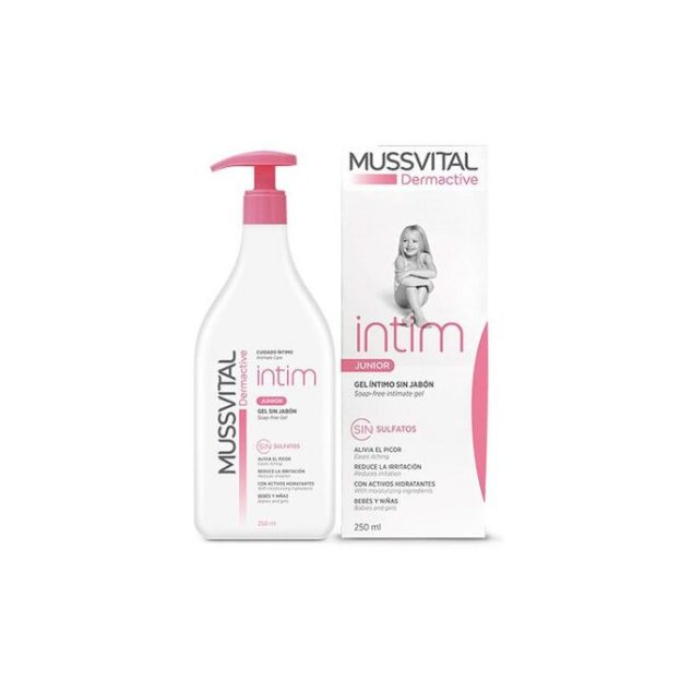 MUSSVITAL DERMACTIVE GEL INTIME JUNIOR 250ML