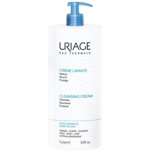 URIAGE CRÈME LAVANTE SURGRAS MOUSSANT SANS SAVON PEAUX SENSIBLES 1L