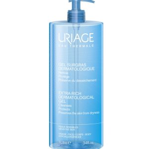 URIAGE EAU THERMALE GEL SURGRAS DERMATOLOGIQUE PEAUX SENSIBLES 1L