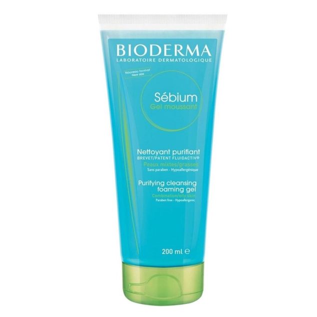 BIODERMA SÉBIUM GEL MOUSSANT NETTOYANT PURIFIANT 200ML
