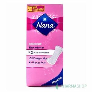 NANA DOUCEUR EXTRÊME PROTEGE-SLIPS 18 UNITÉS