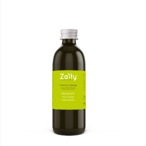 ZAITY HUILE DE MASSAGE RELAXANTE AUX HUILES ESSENTIELLES 100ML