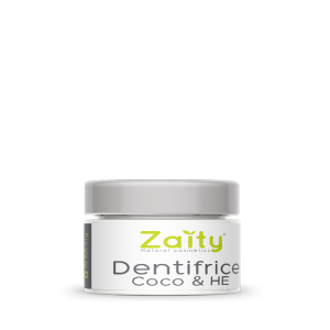 ZAITY DENTIFRICE COCO ET HUILES ESSENTIELLES 50G