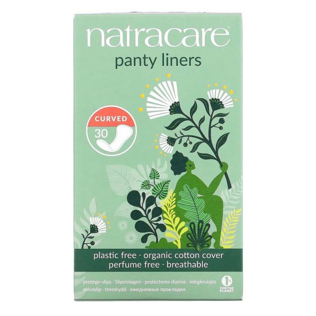 NATRACARE PANTY LINERS PROTÈGE-SLIPS CURVED ANATOMIQUE 30U