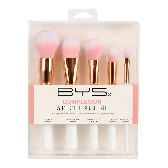 BYS COMPLEXION KIT DE 5 PINCEAUX MAQUILLAGE