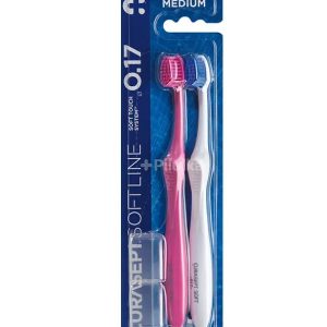 CURASEPT SOFTLINE BROSSE À DENTS MEDIUM 017 DUO