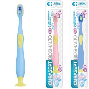 CURASEPT BIOSMALTO BABY 0-3 ANS BROSSE À DENTS