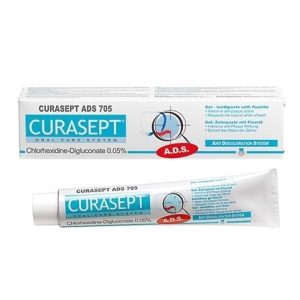 CURASEPT ADS 705 DENTIFRICE GEL ANTI-PLAQUE INTENSIVE 75ML
