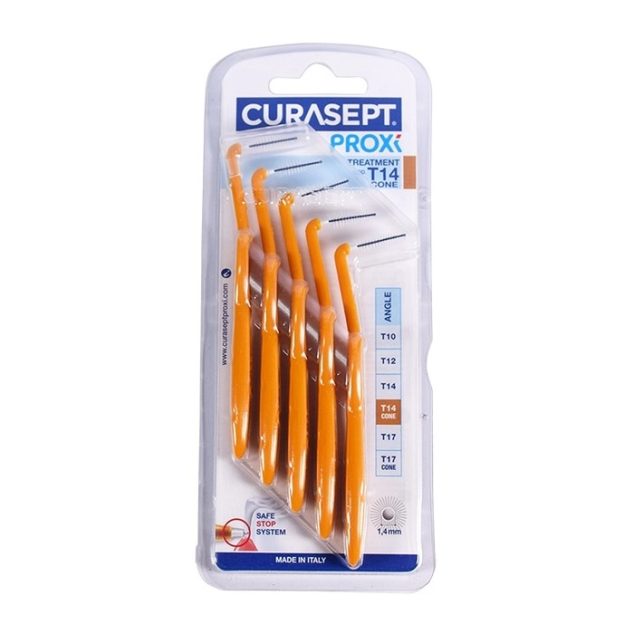 CURASEPT PROXI ANGLE BROSSETTE INTERDENTAIRE T14 x6