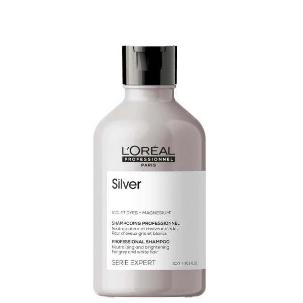 SERIE EXPERT NEW SILVER SHAMPOOING NEUTRALISATEUR RAVIVEUR D'ÉCLAT 300ML
