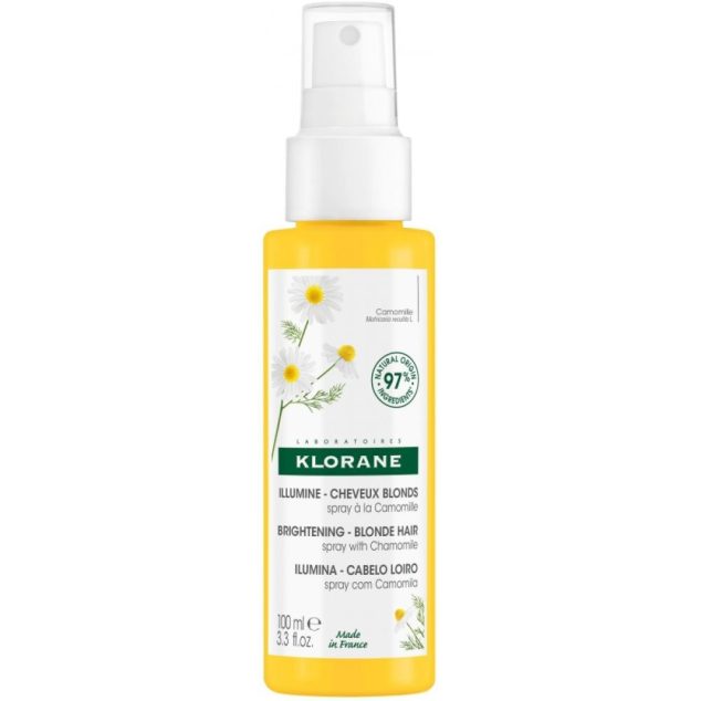 KLORANE SPRAY À LA CAMOMILLE CHEVEUX BLONDS 100ML